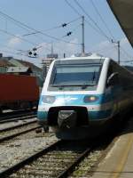 Fiat baute 2000 fr die slowenische Eisenbahn drei dieser Neigetechnik-Triebwagen, die als InterCity Slovenia (ICS) von Ljubljana nach Maribor und gelegentlich auch nach Koper fahren.