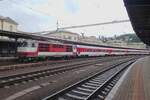 Am 25 Juni 2022 treft 350 011 mit ein IC aus Kosice in Bratislava hl.st. ein.