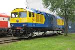 Kyklop Prototyp T499 0002 steht am 13 Mai 2012 ins Eisenbahnmuseum von Luzna u Rakovnika.